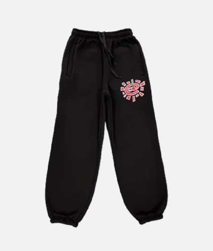 Adwysd Relaxed Joggers Black/Red